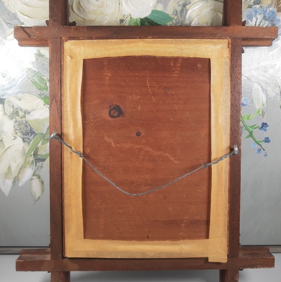 Antique ANCIENT BLACK FOREST ADIRONDACK NUT, Tramp Art, from the 1870, 1940s. - Picture 7 of 16